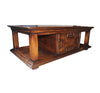 Westerham Solid Oak Coffee Table with Through Drawer