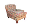 Worcester Fixed Back Chair in Kilim