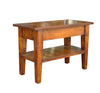 Southwold Solid Cherrywood Console Table with Potboard Shelf