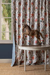 Triple Pinch Pleat Curtains in GP&J Baker Burford Embroidery