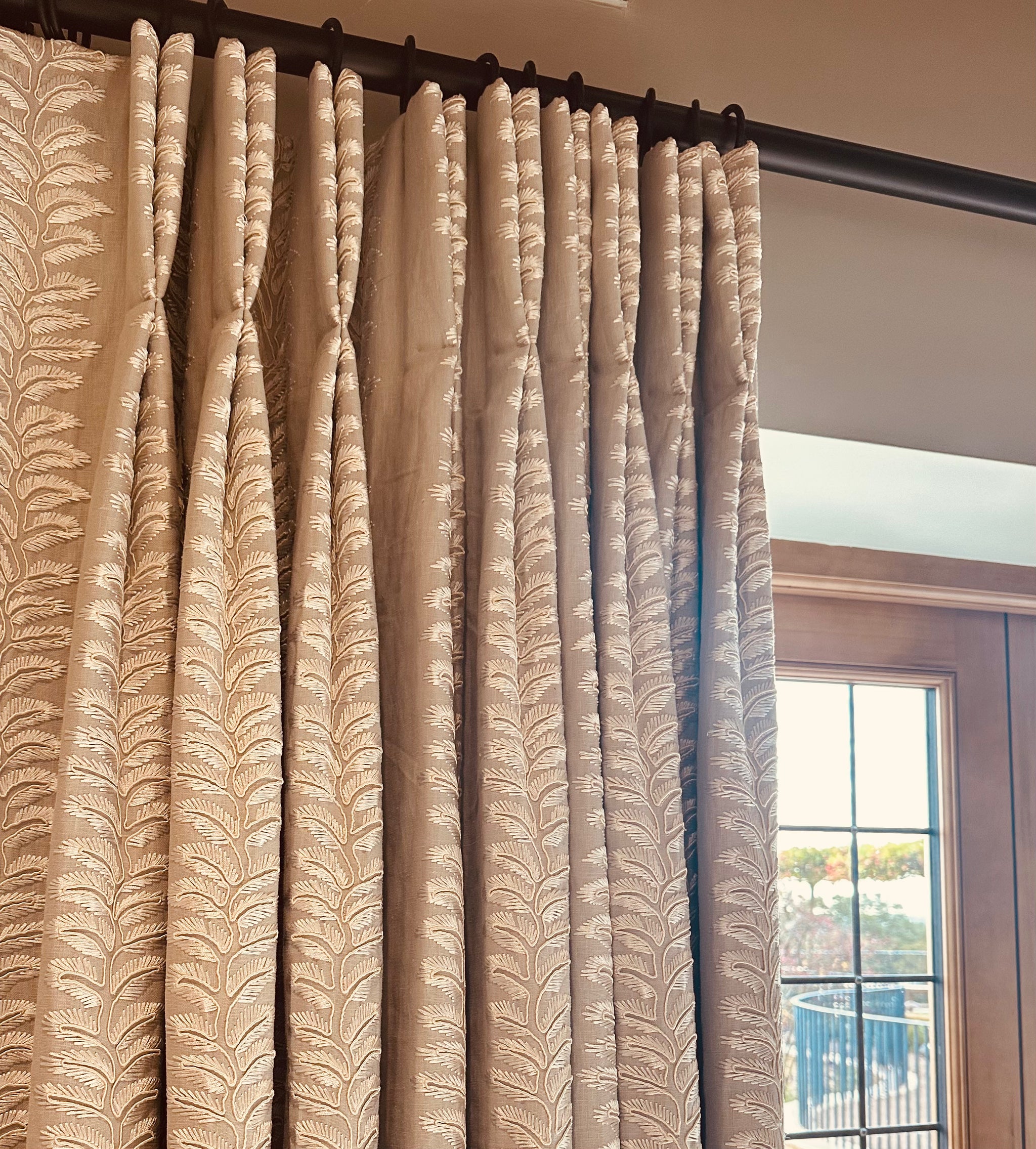 Hand made Roman Blinds and Curtains in GP&J Baker Bradbourne