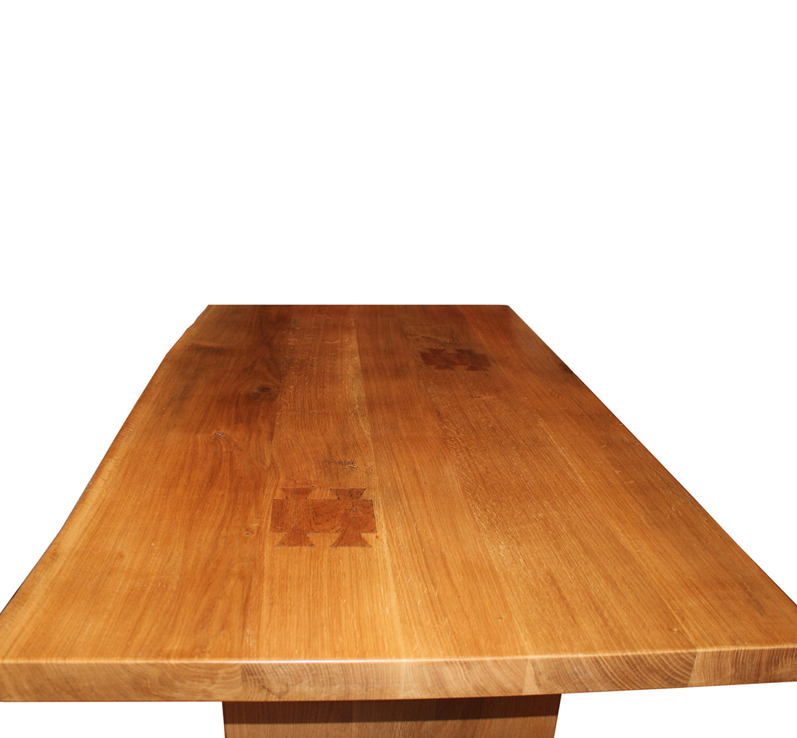 Wavy Edge Solid Oak Coffee Table