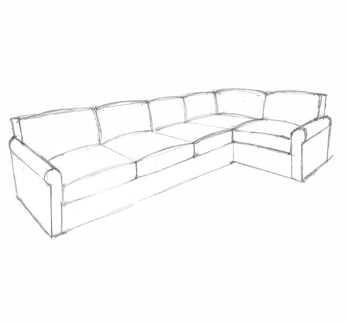 Chelsea Cushion Back Corner Sofa