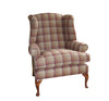 Jodhpur Wing Chair with Cabriole Legs