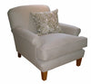 York Chair in Linen HALF PRICE TO ORDER