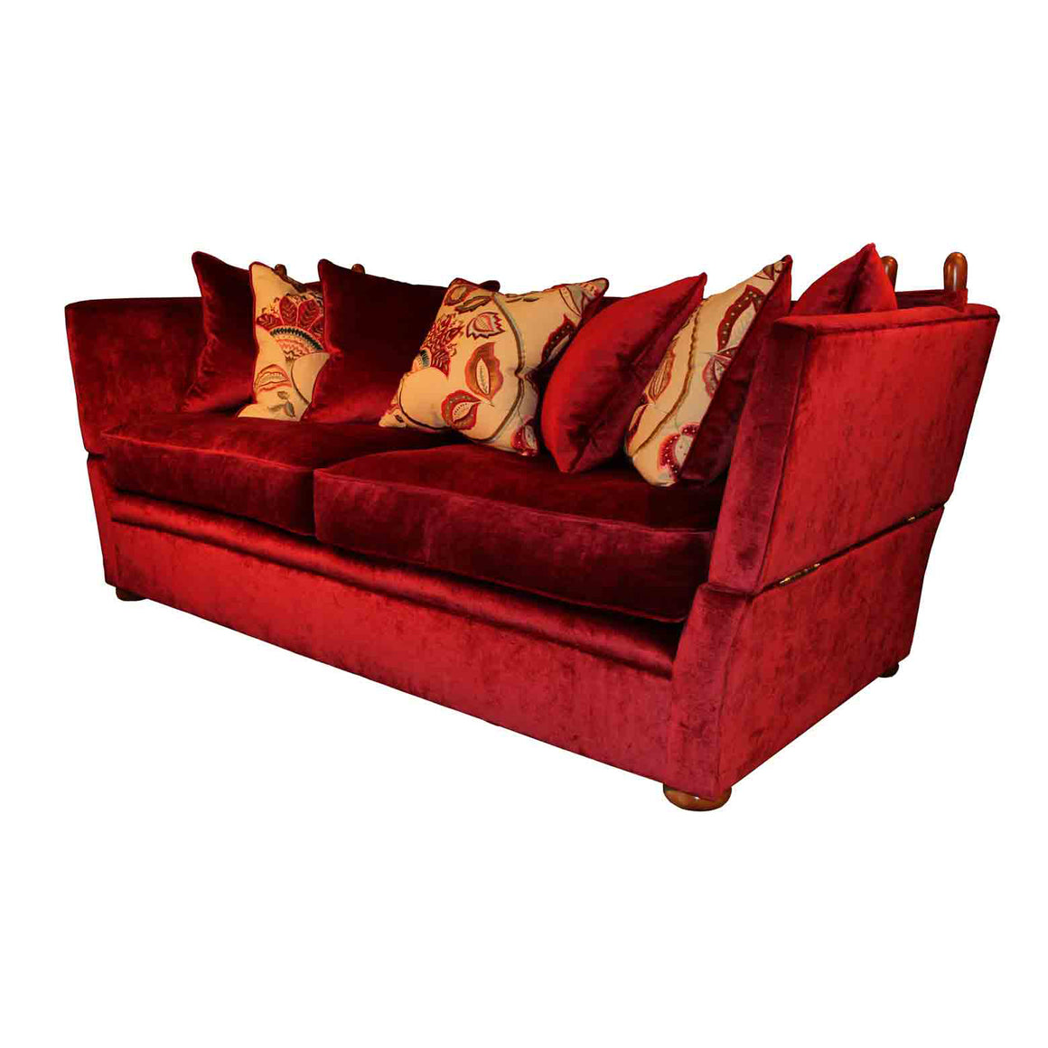 Greenwich Sofa and chairs in Monarch Velvet HALF PRICE TO ORDER