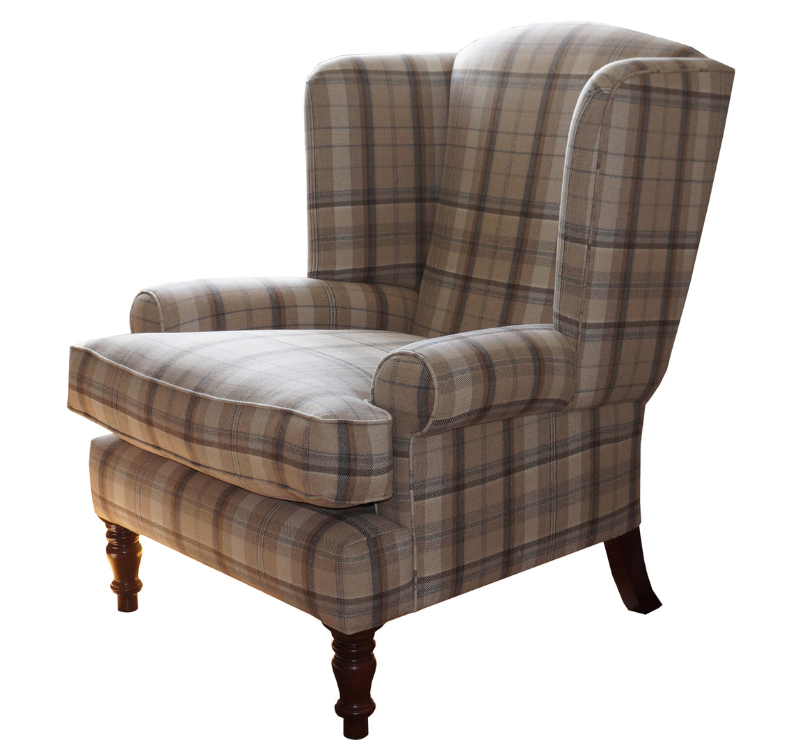 Jodphur Wing Chair in Smythson HALF PRICE TO ORDER
